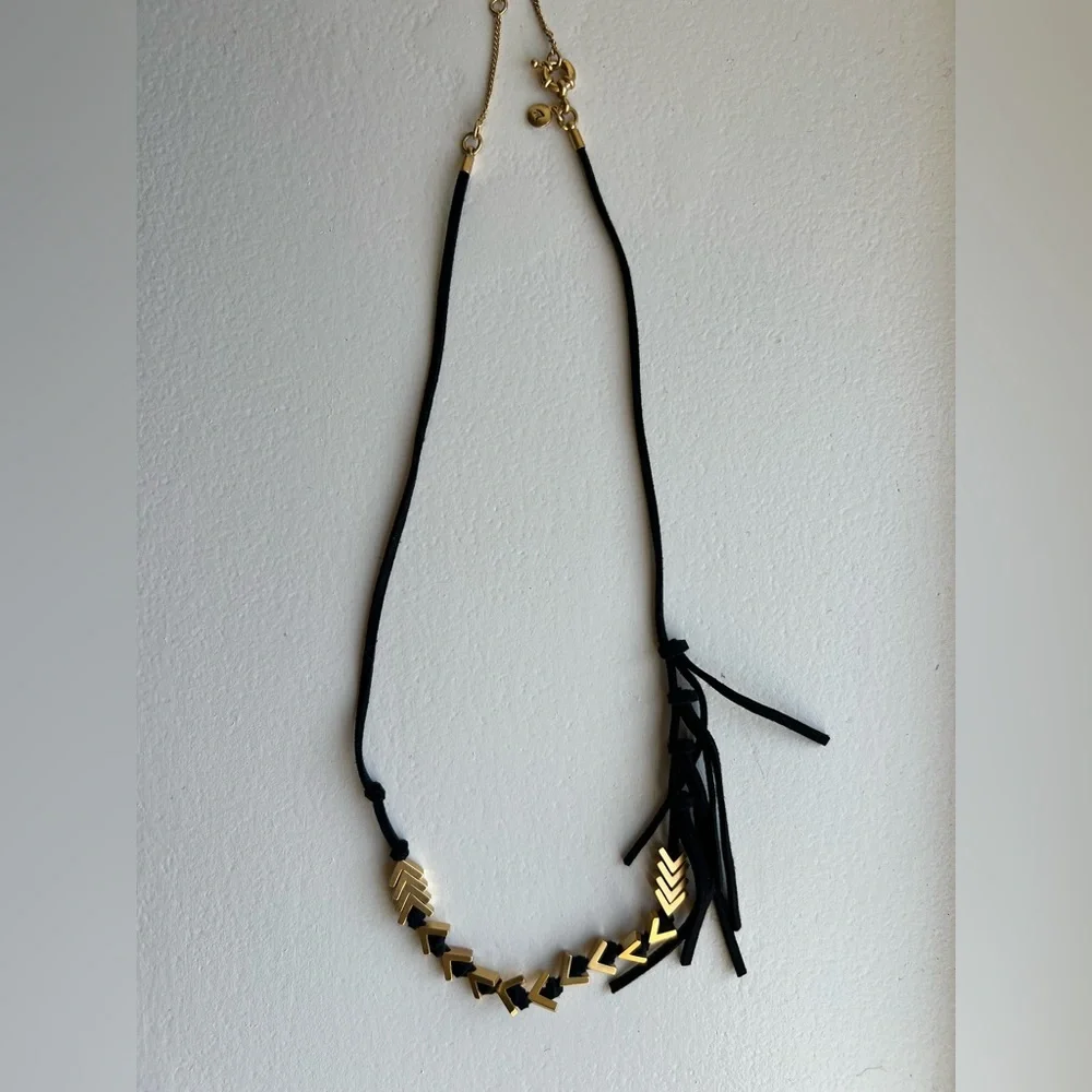 Madewell Gold Chevon Necklace - Picture 1 of 4